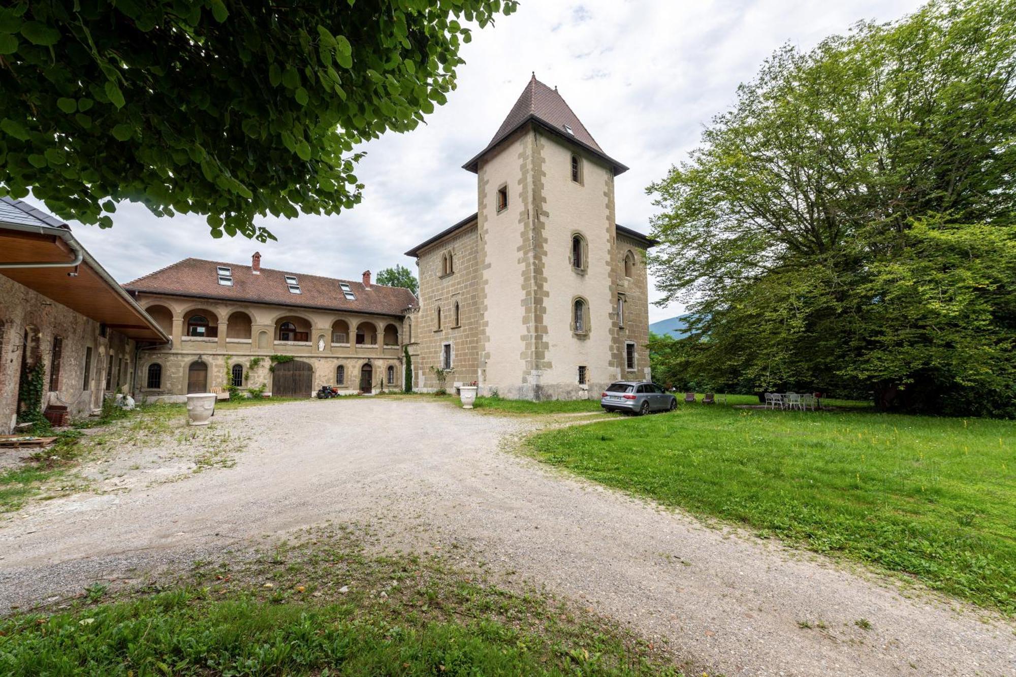 Chateau De Montpon - Grand Logement Apartment Saint-Sylvestre  Bagian luar foto